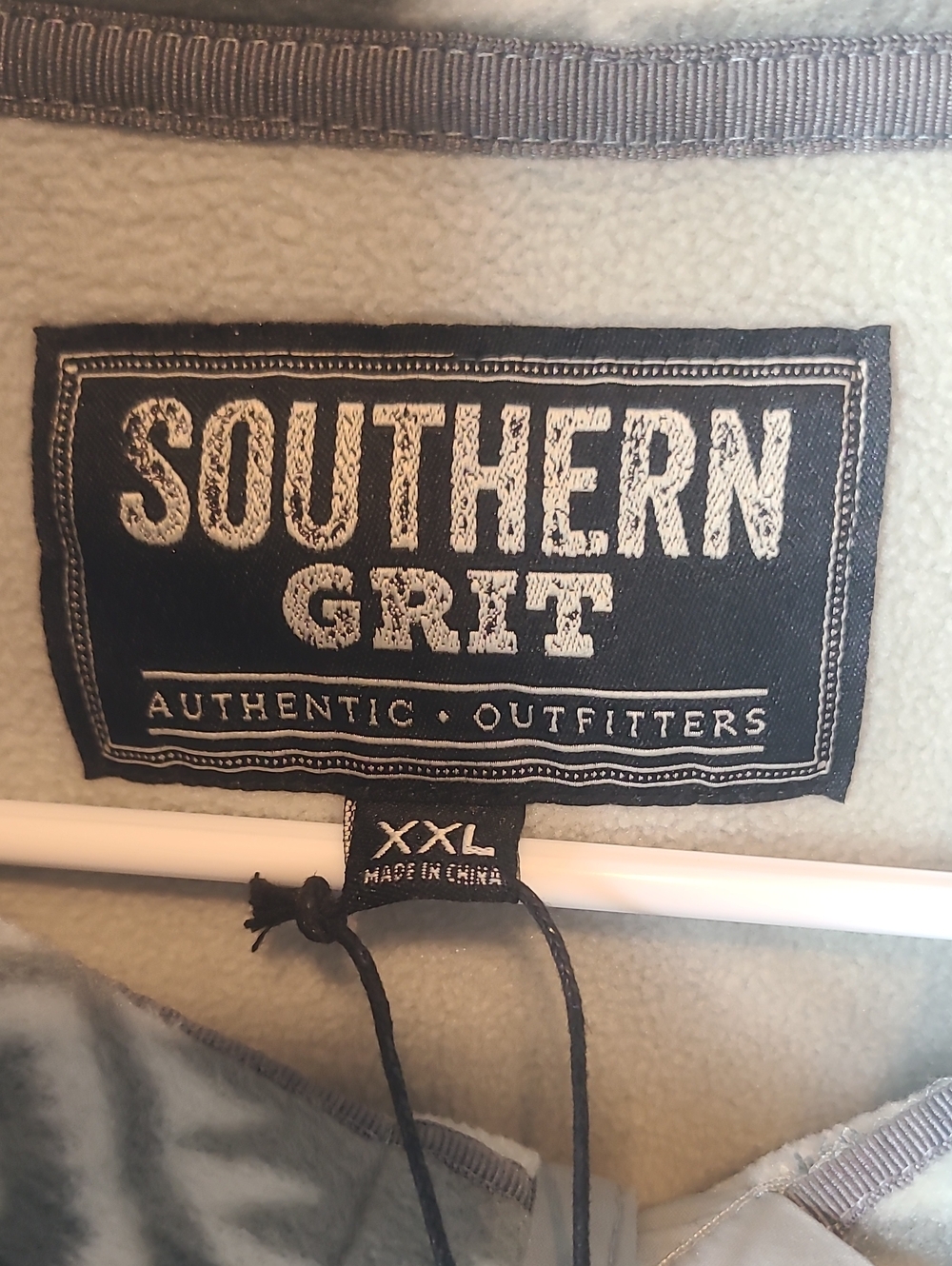 Southern Grit Aztec Fleece Tundra Pullover Jacket XXL Mens. New - Picture 2 of 4